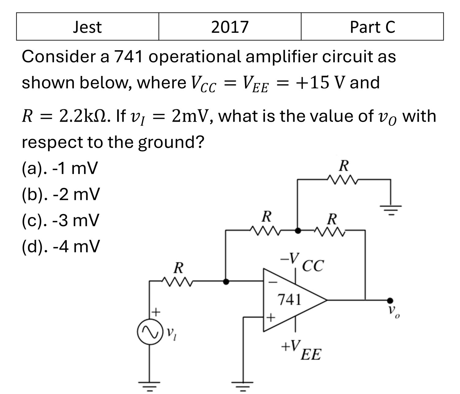 Question 3