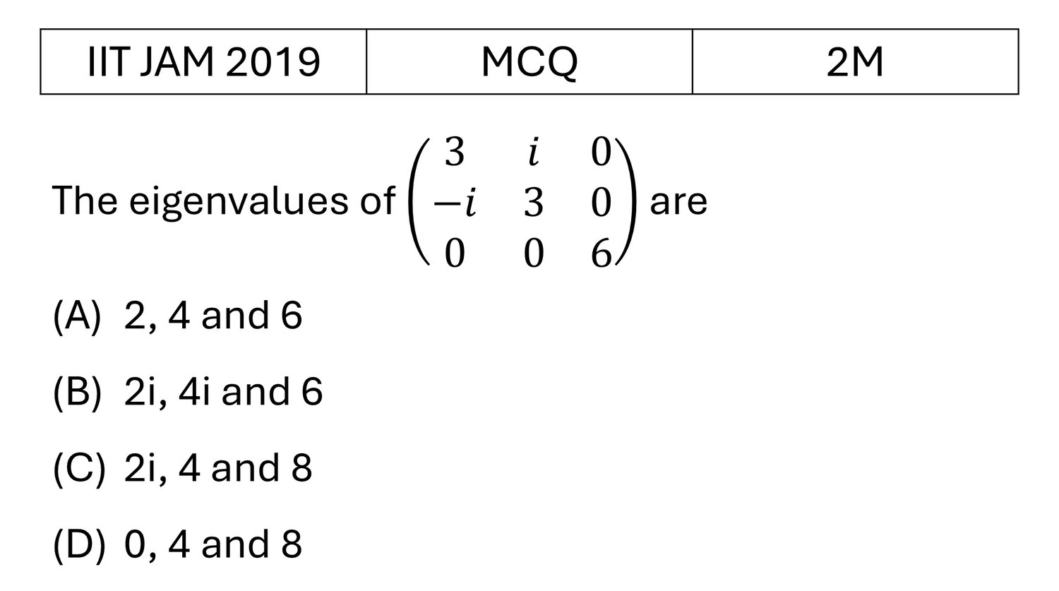 Question 6