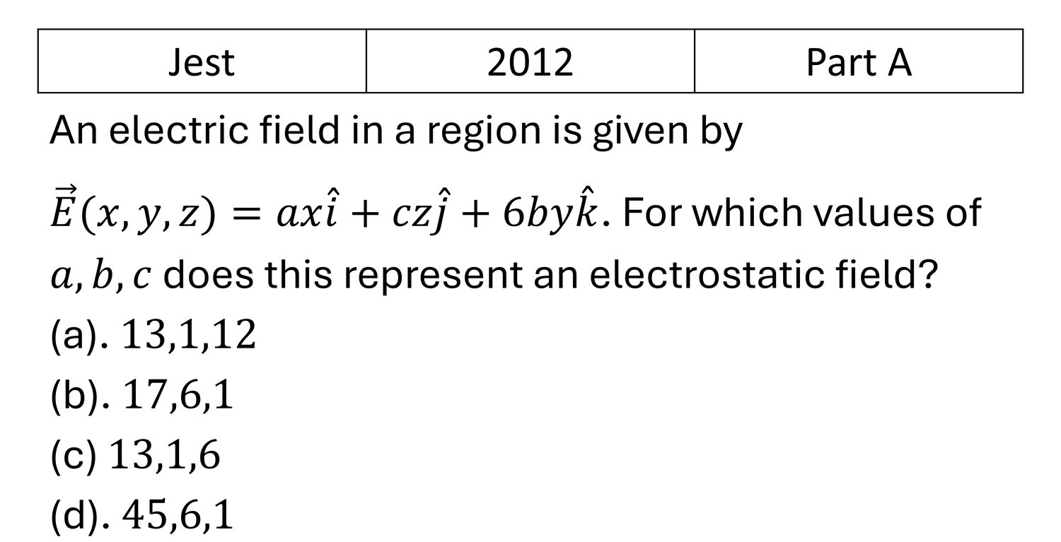Question 1