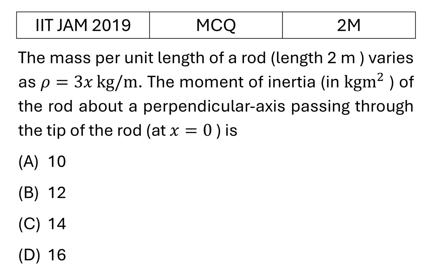 Question 6