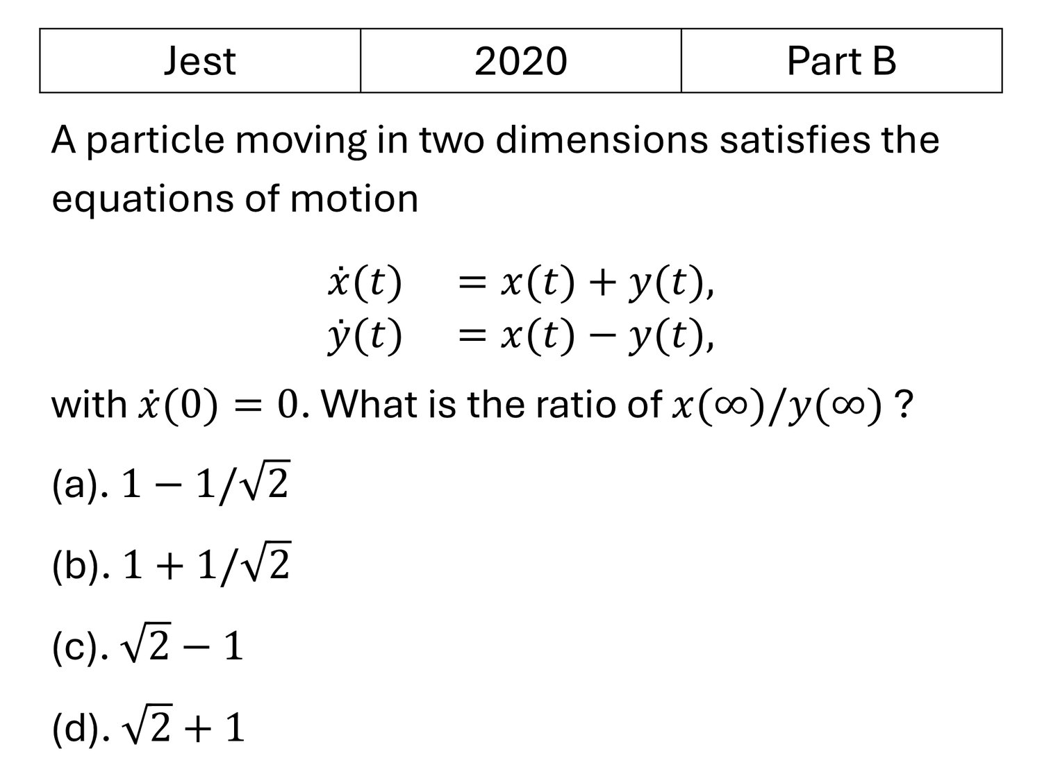 Question 6