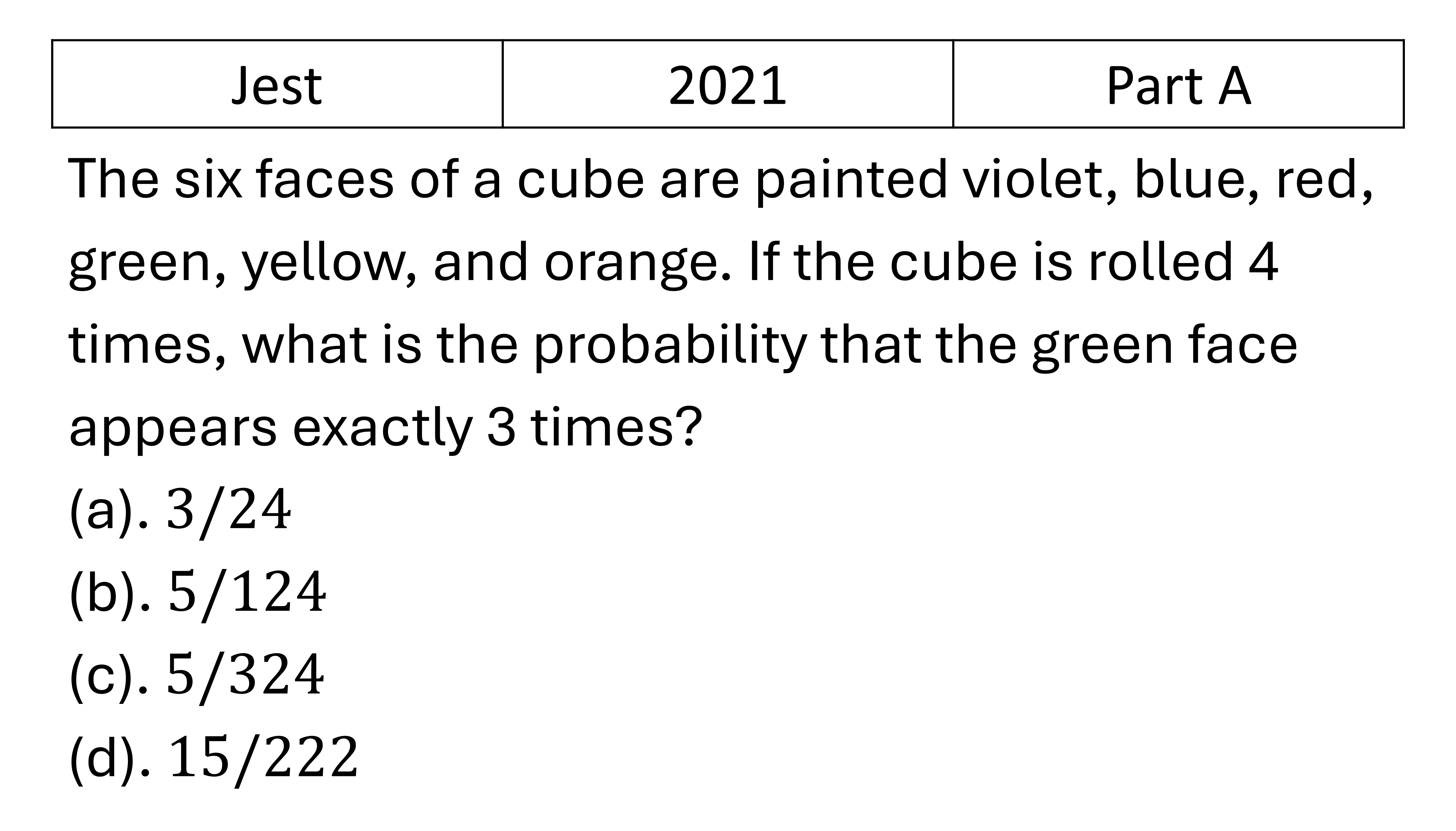 Question 15