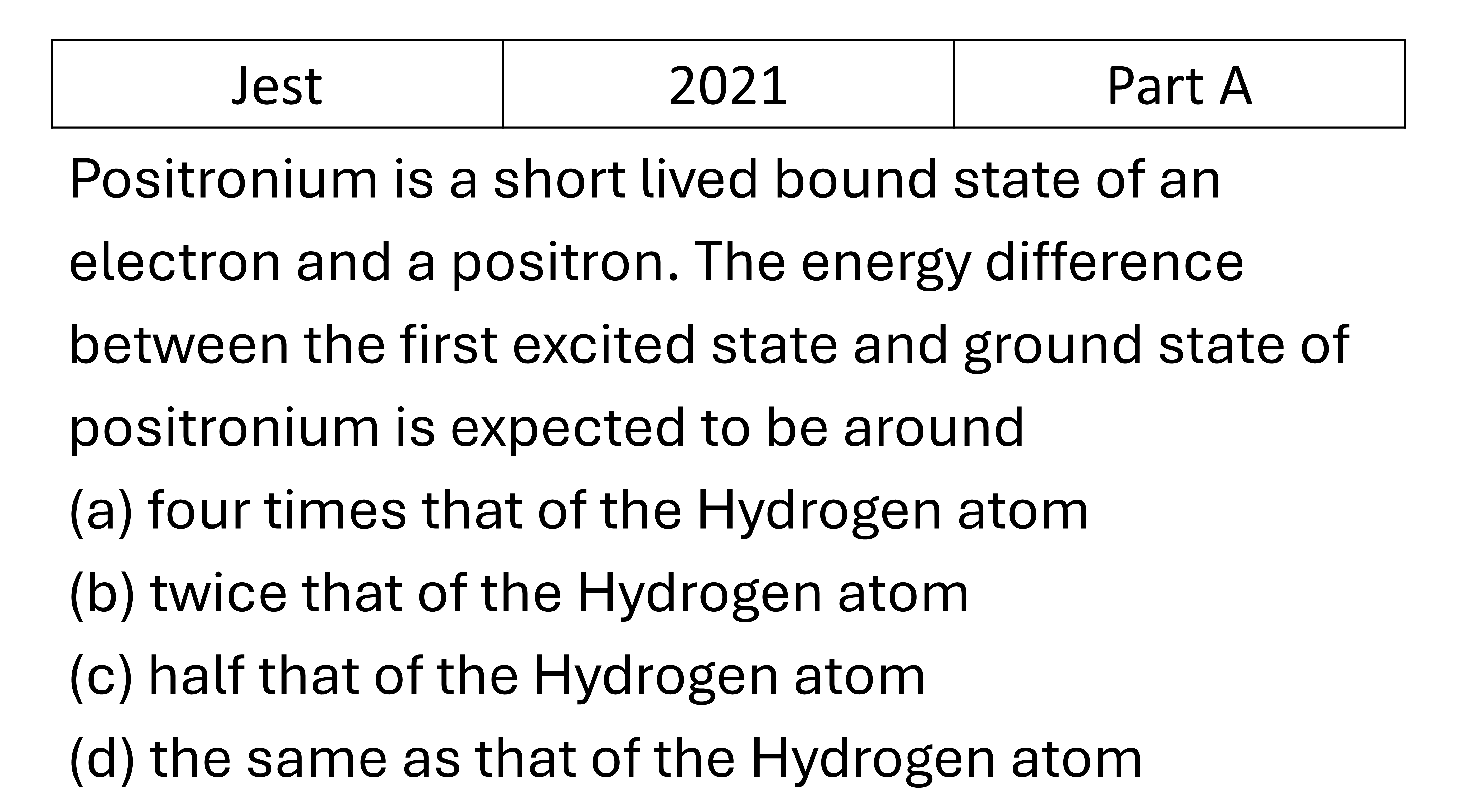 Question 21