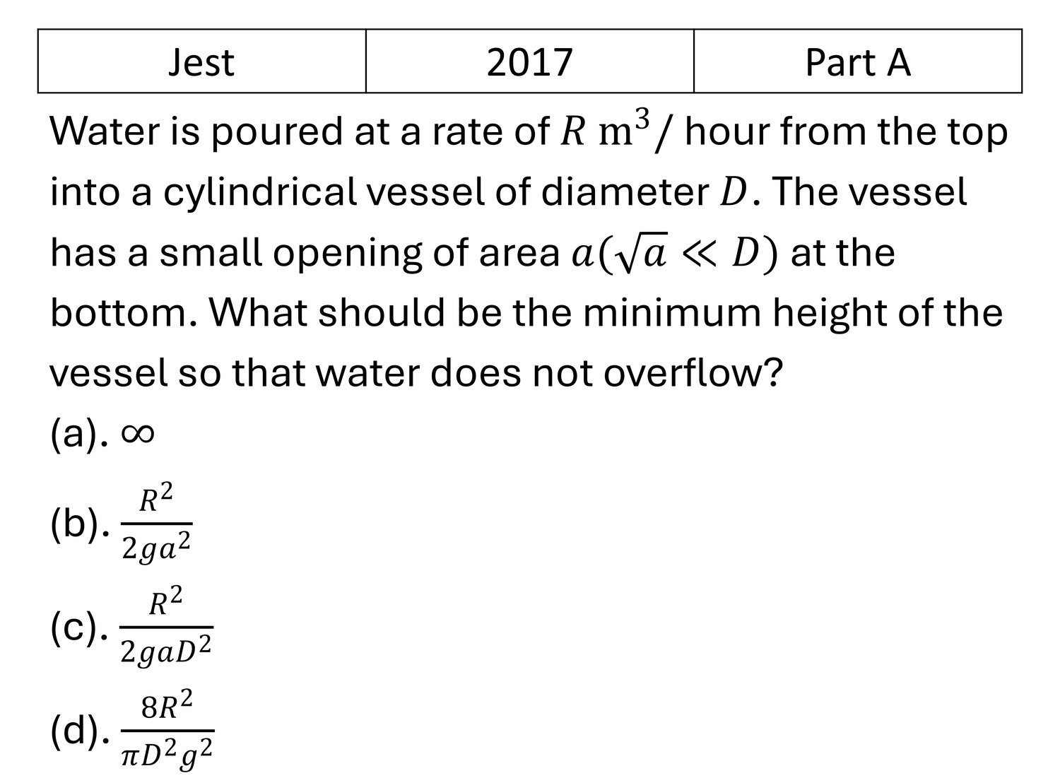 Question 3