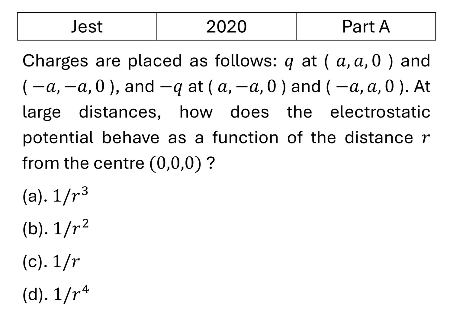 Question 2