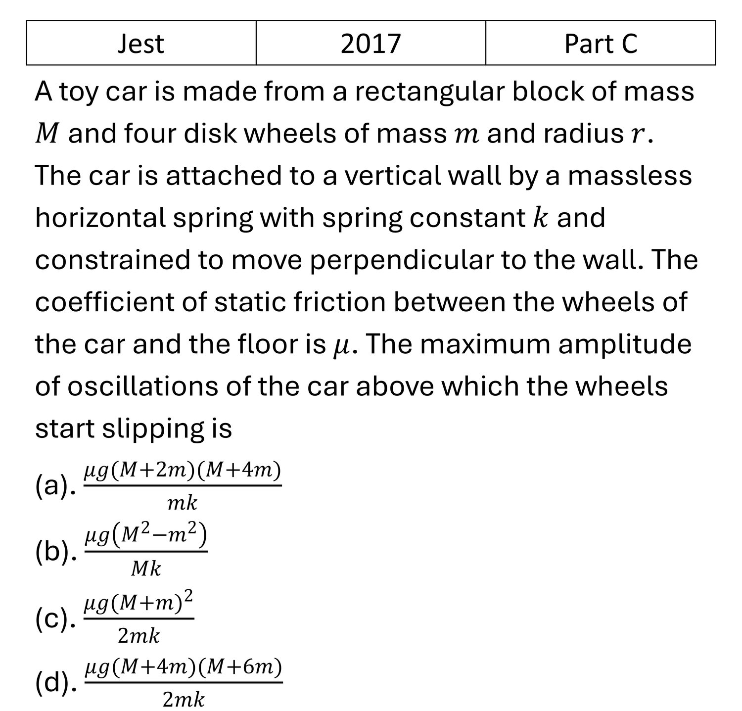 Question 2