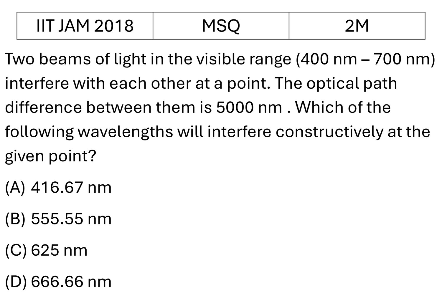 Question 4