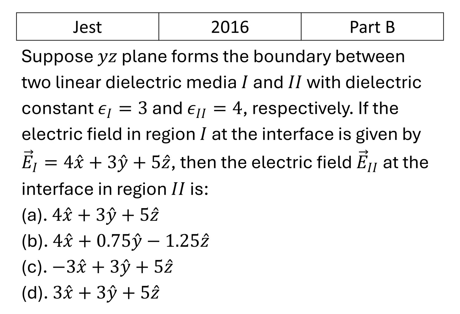 Question 3