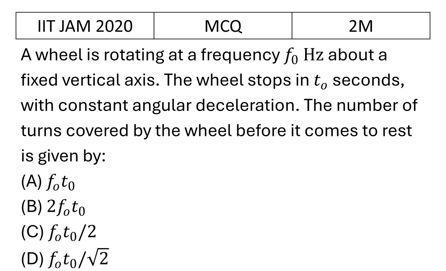 Question 7