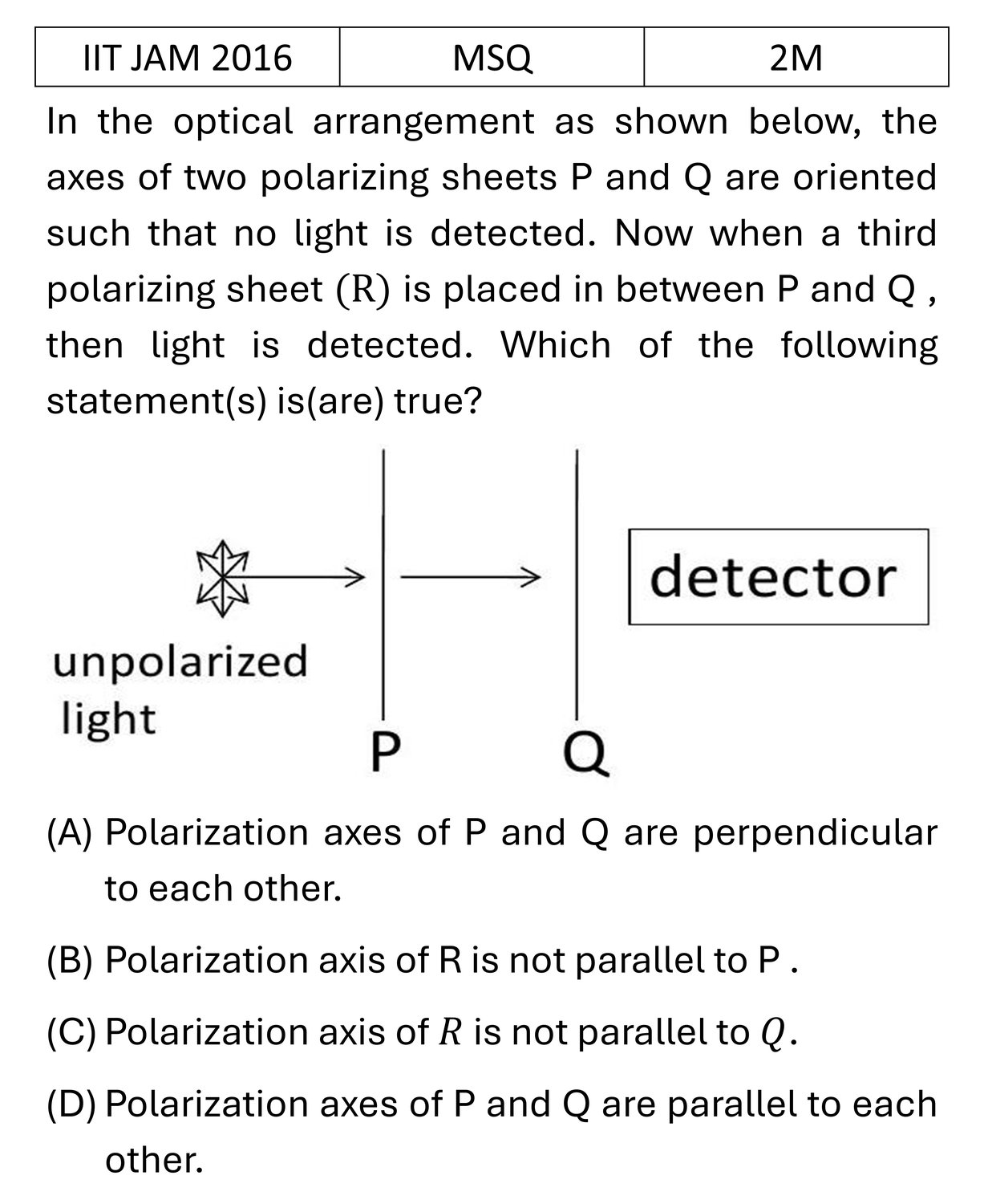 Question 3