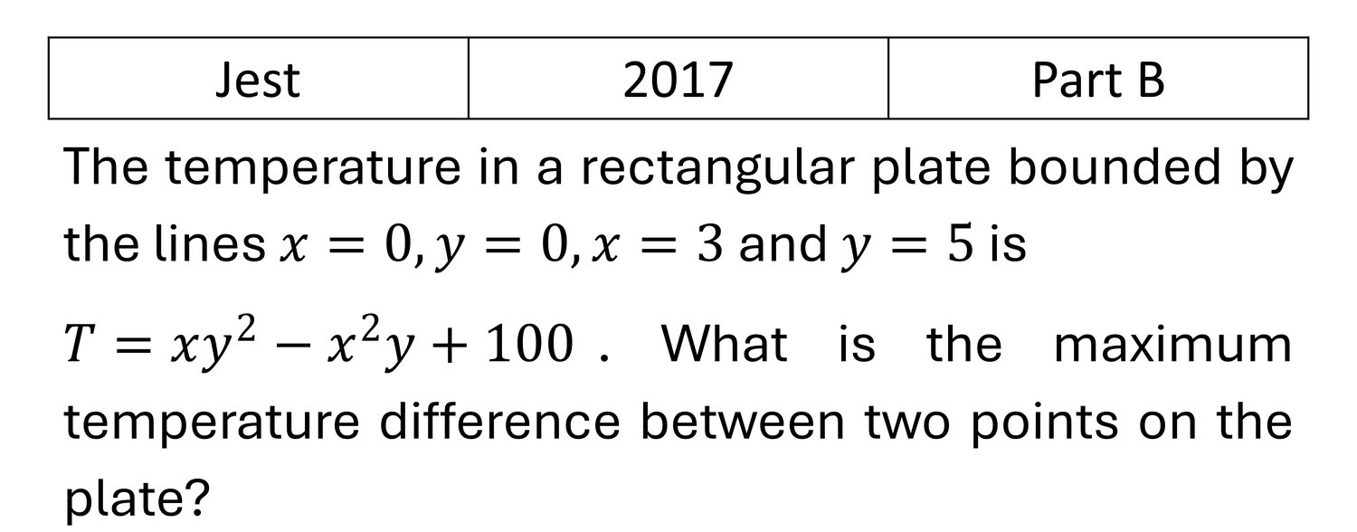 Question 1