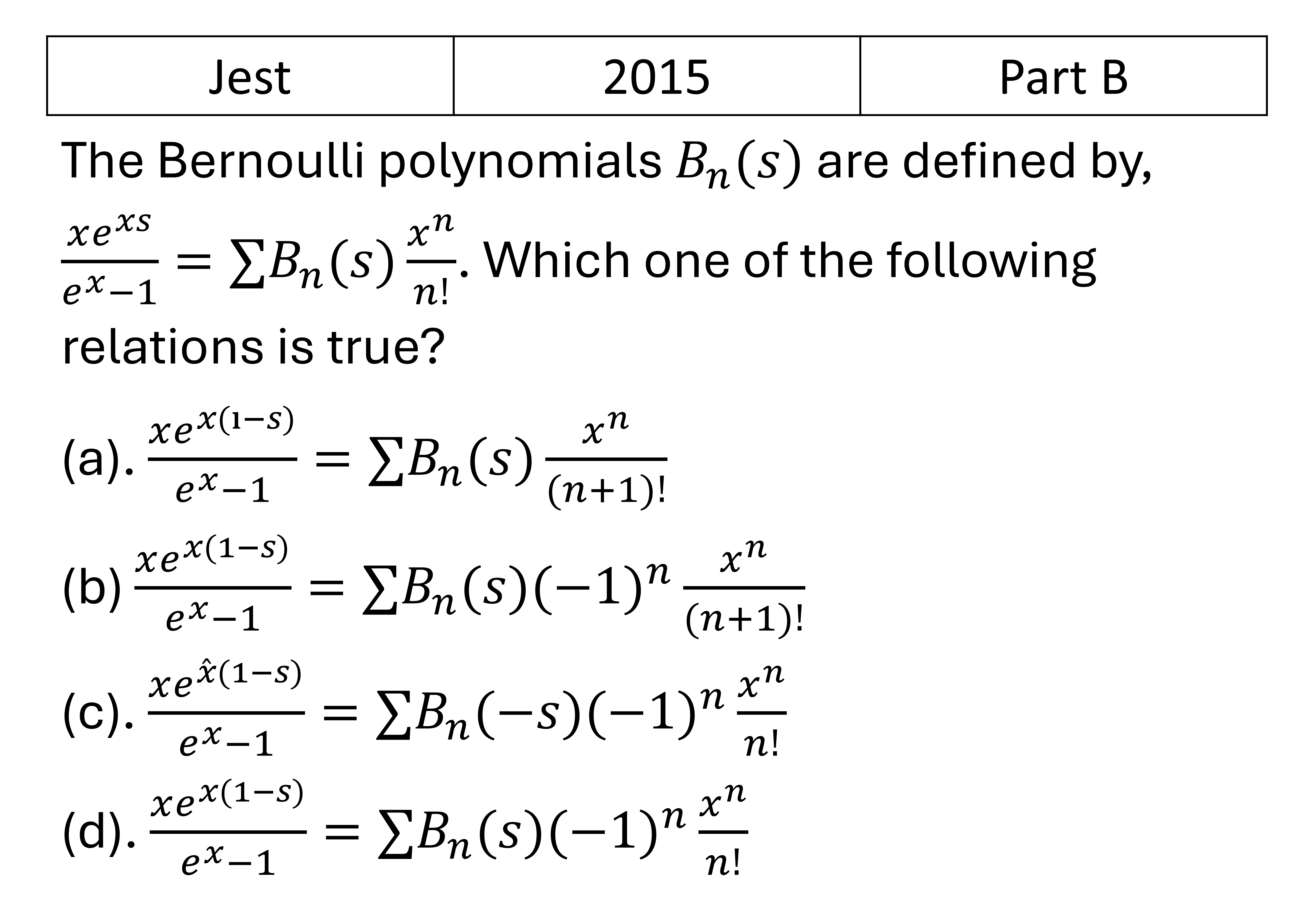 Question 2