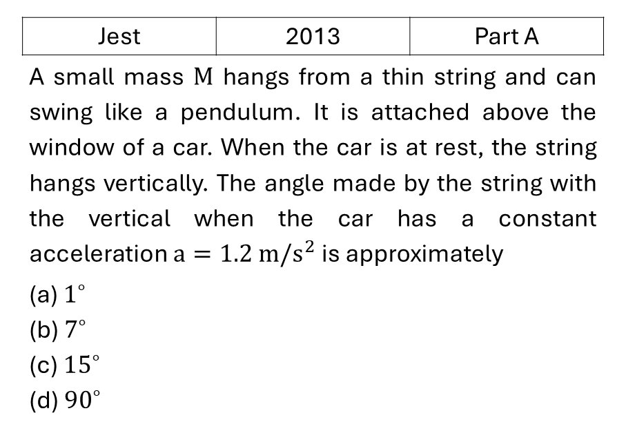 Question 1