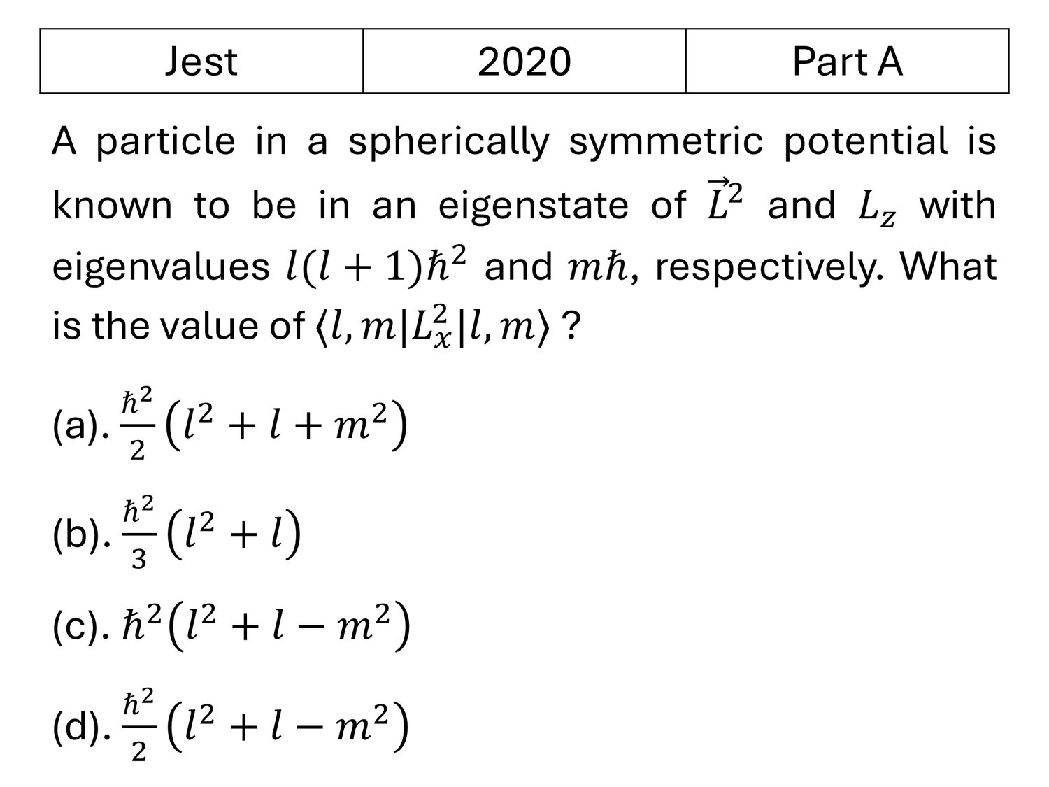Question 19