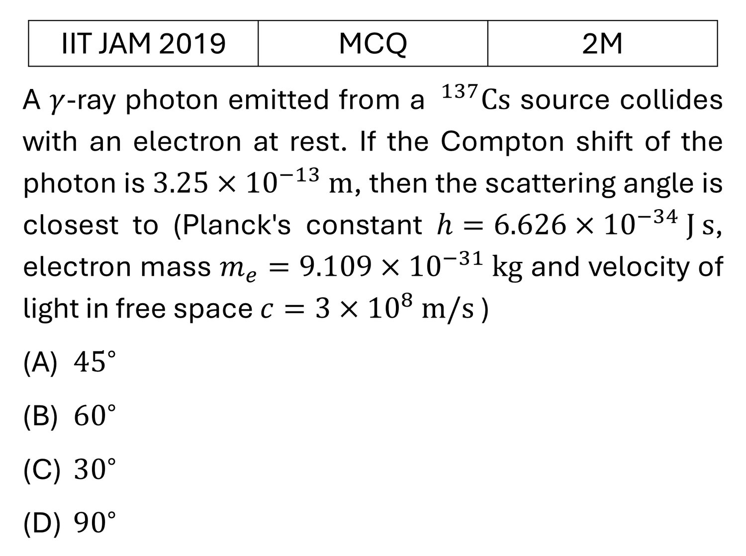 Question 5
