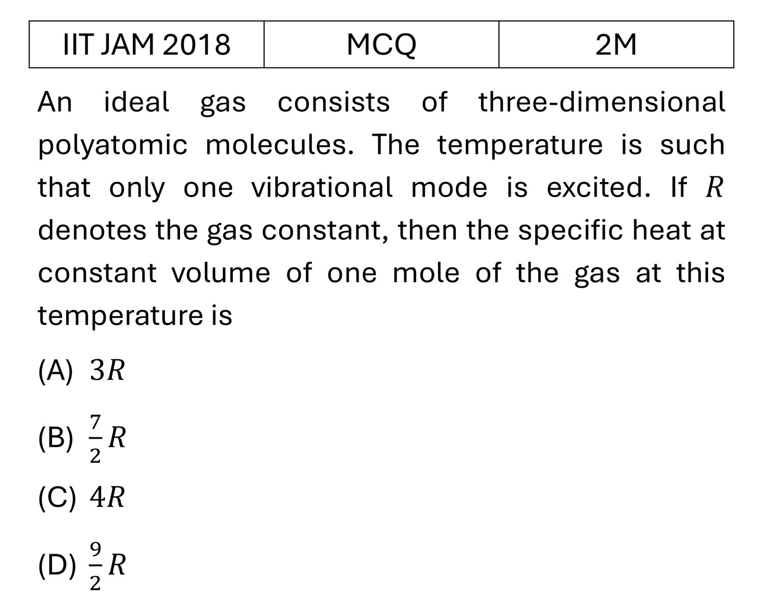 Question 5