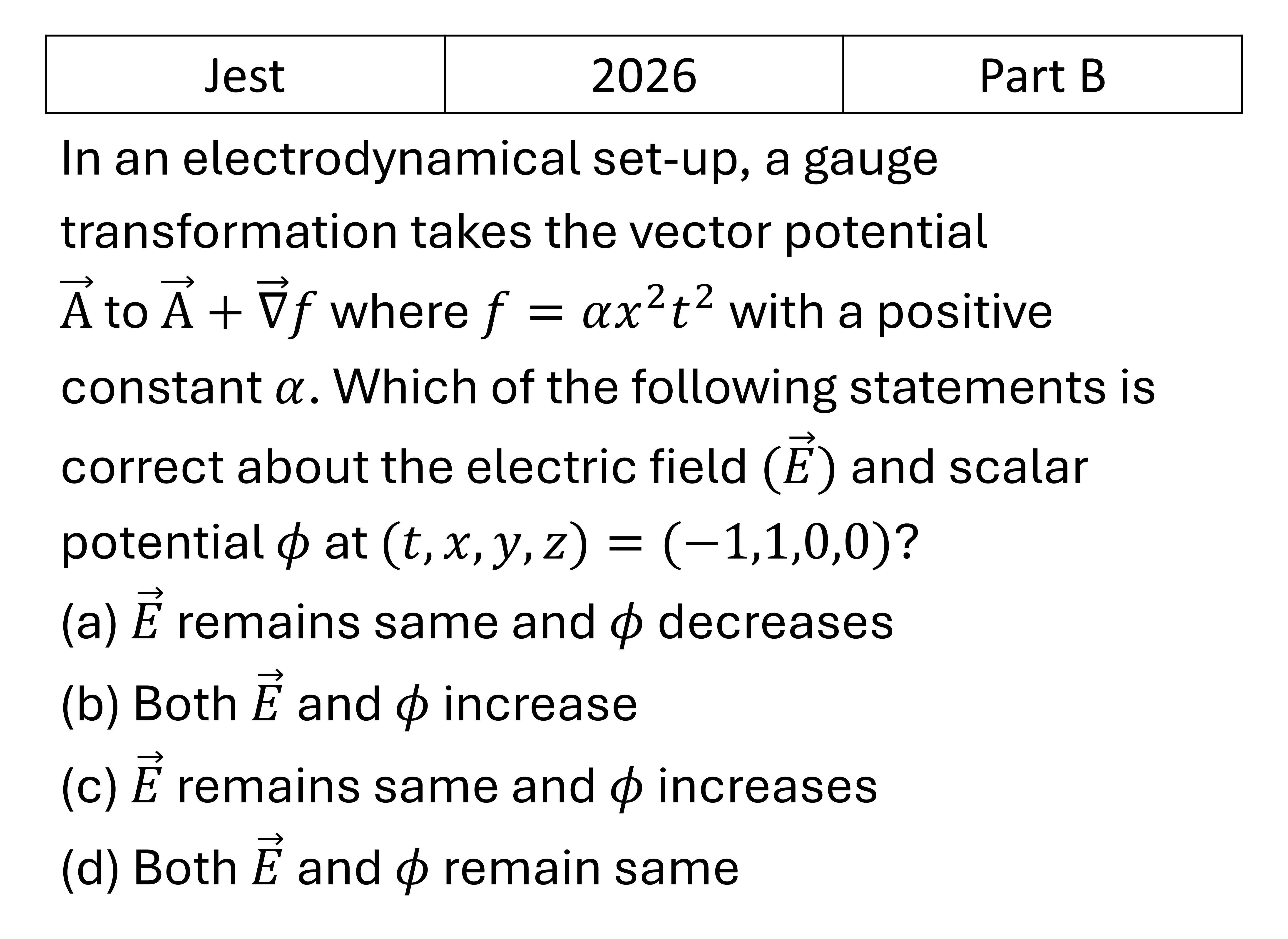 Question 3