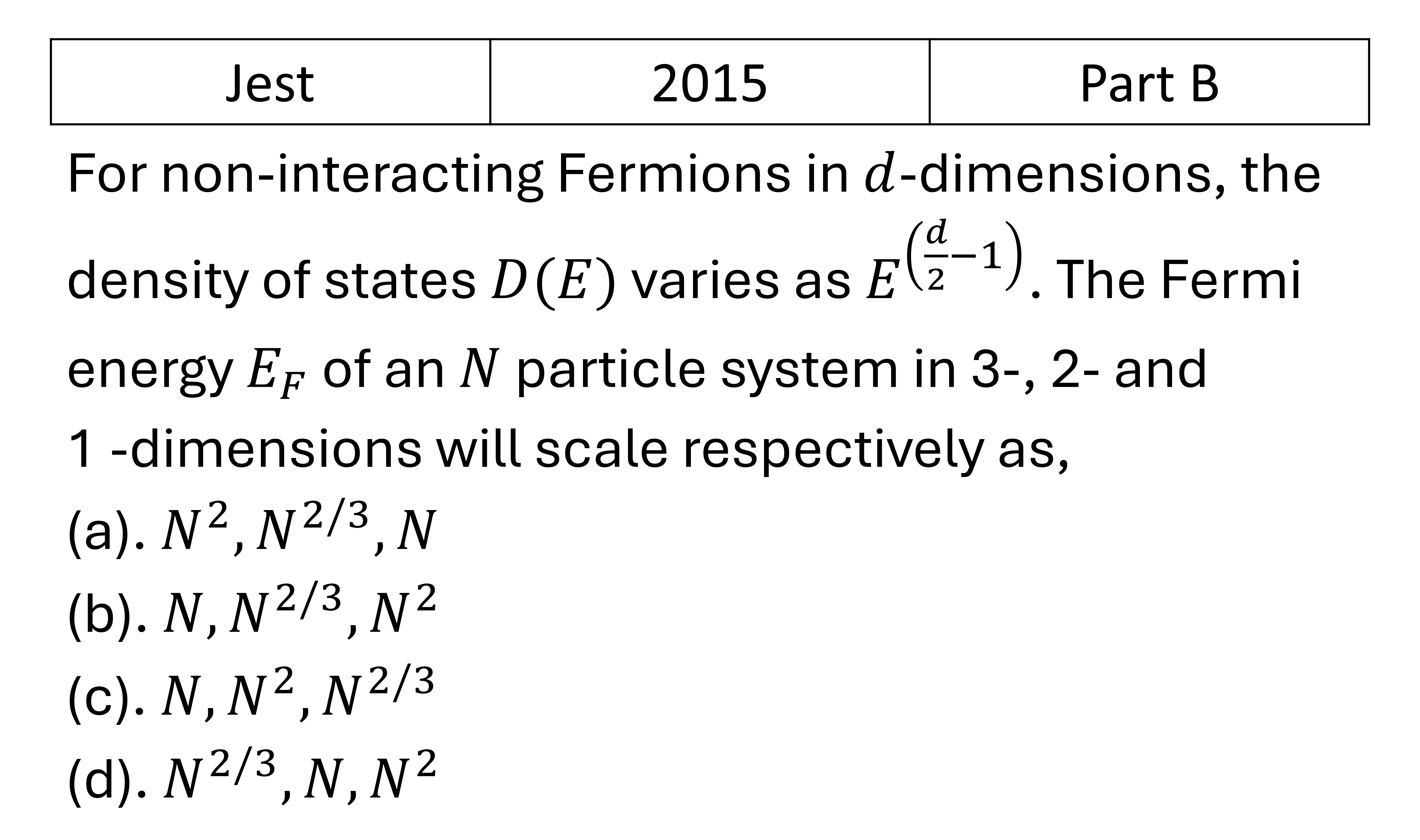 Question 3