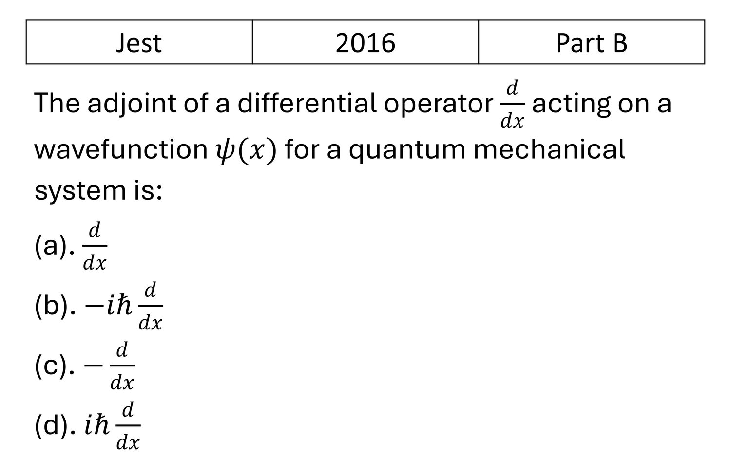Question 20