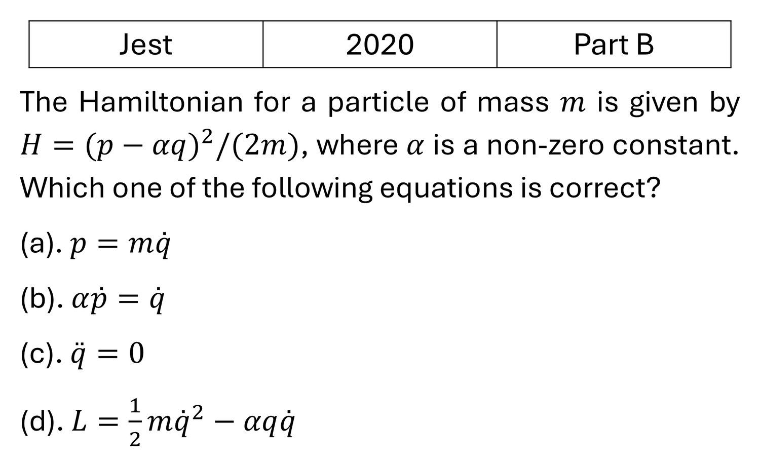 Question 13
