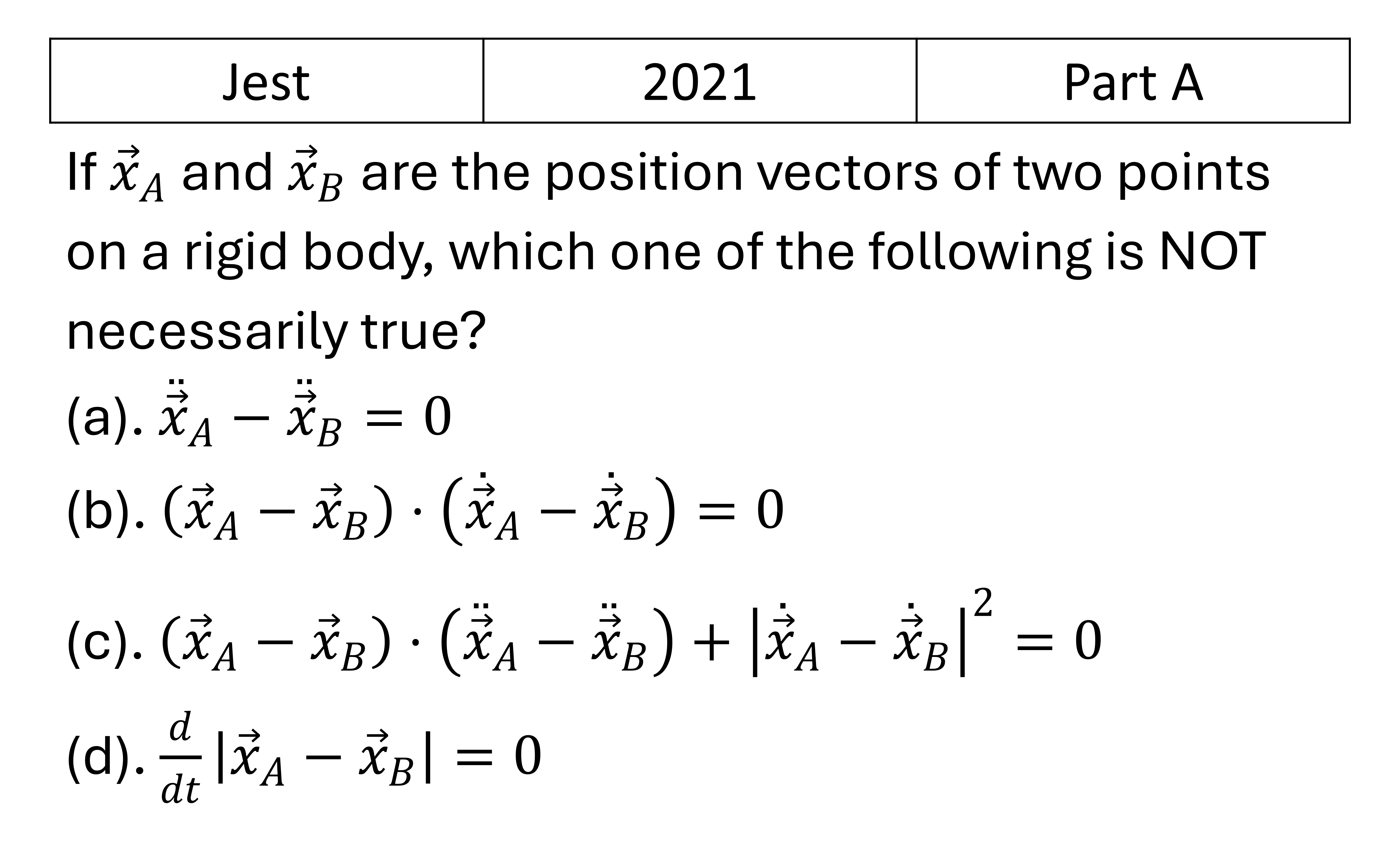 Question 7