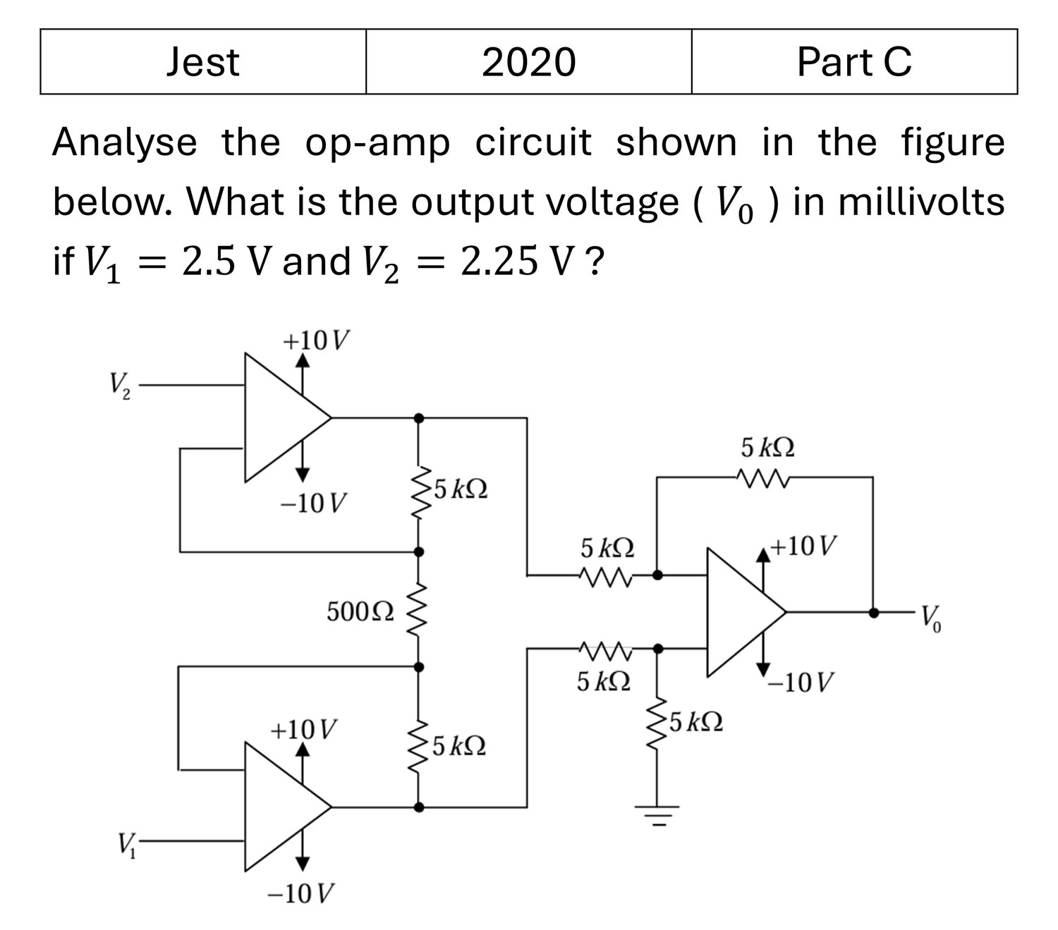 Question 5