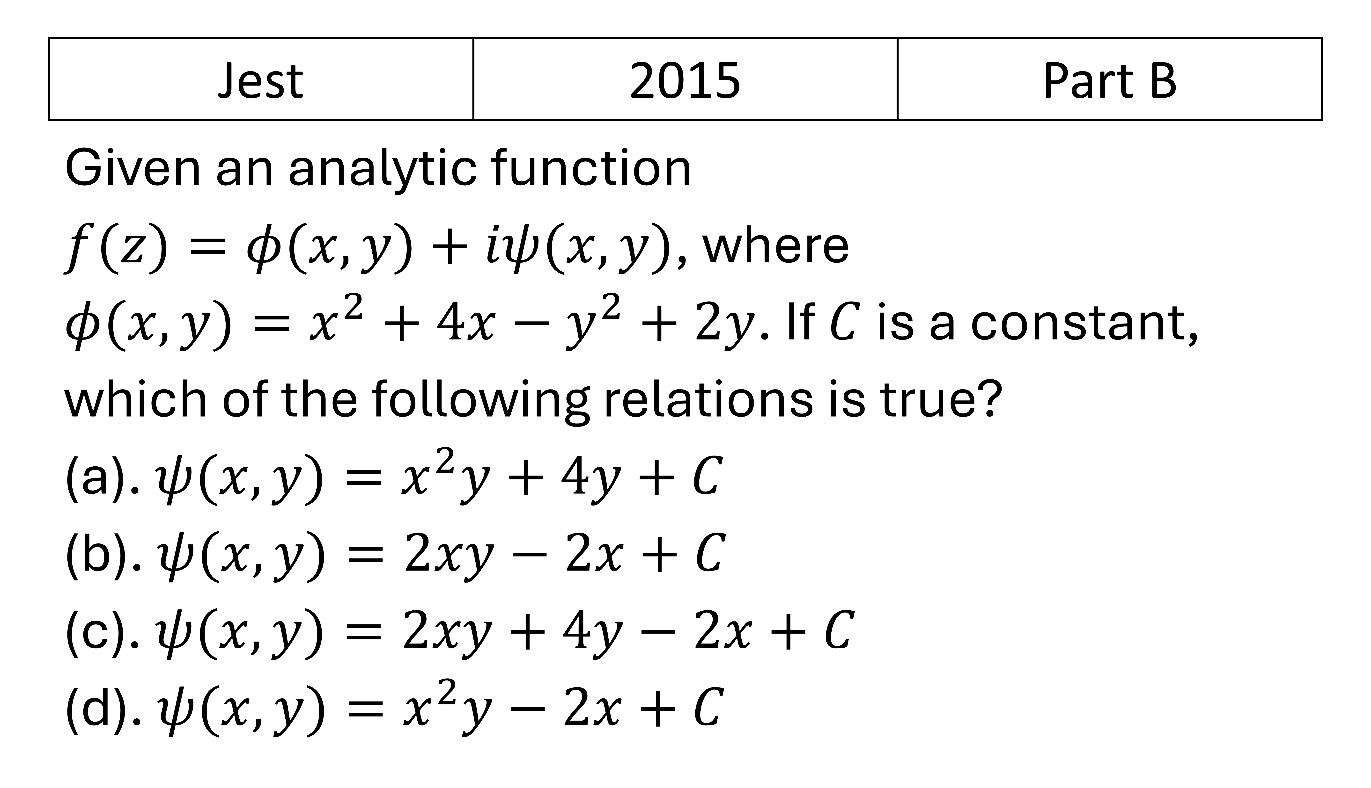 Question 4