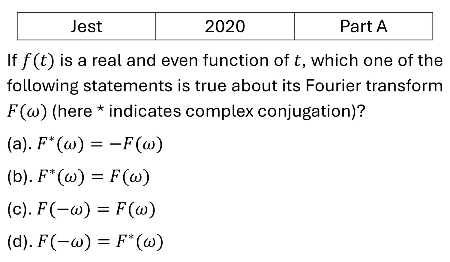Question 6