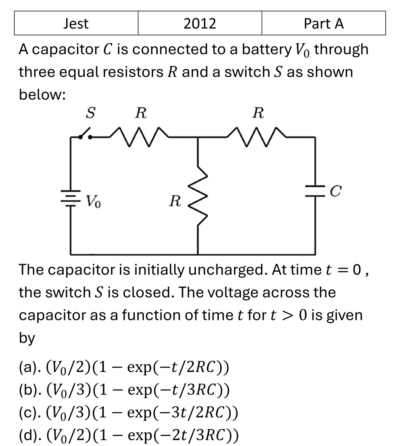 Question 1
