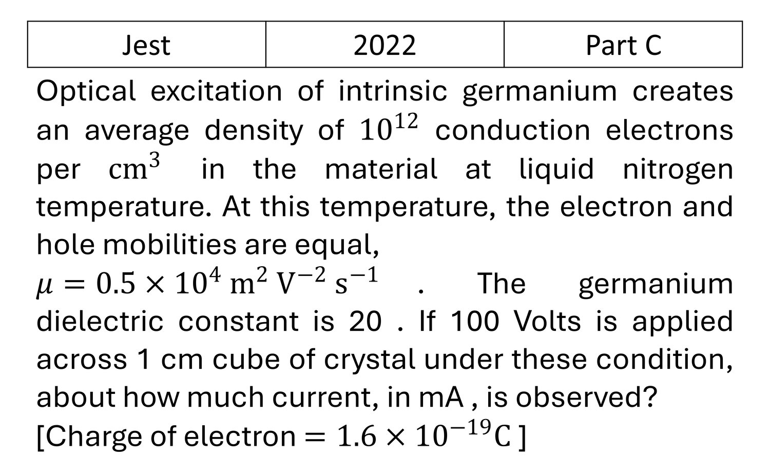 Question 3