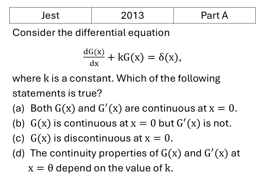Question 1