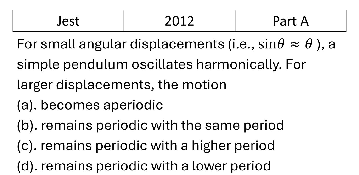 Question 1
