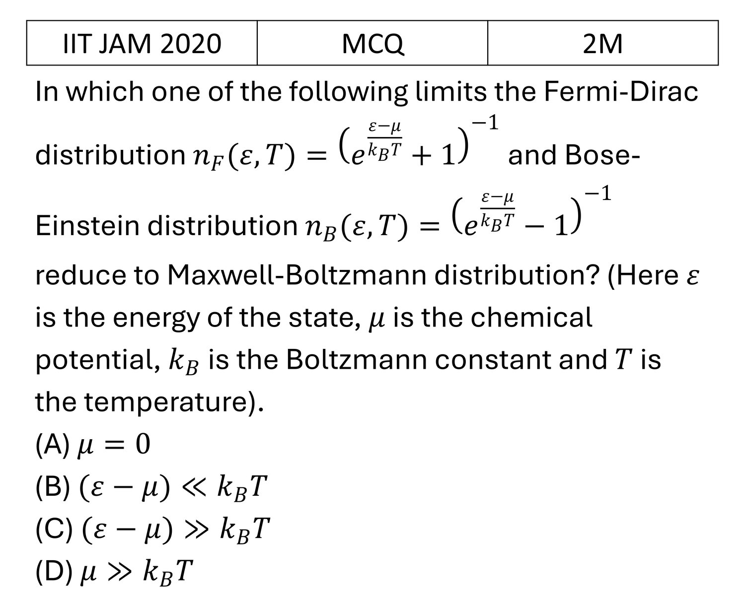 Question 3