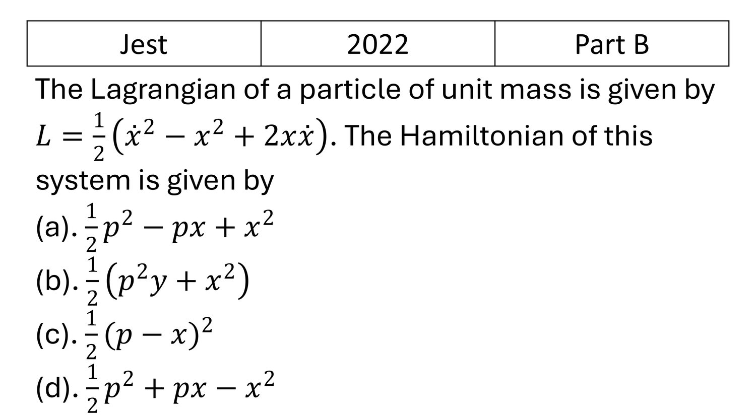 Question 15