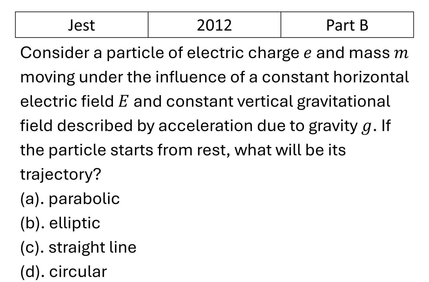 Question 2