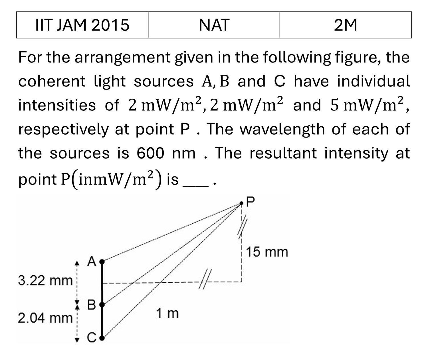 Question 1