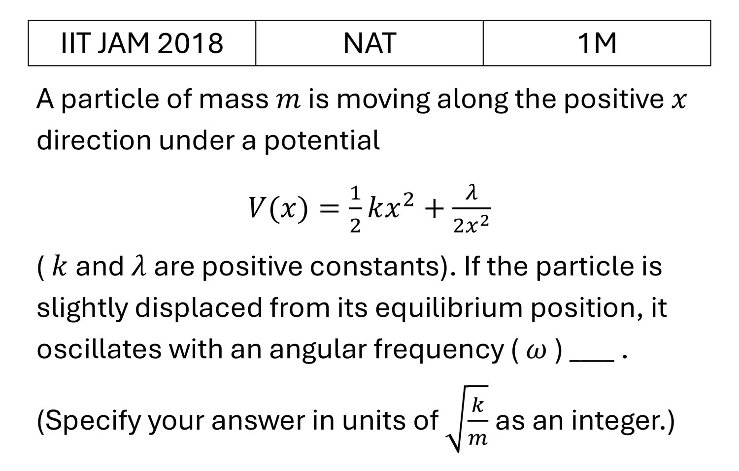 Question 8