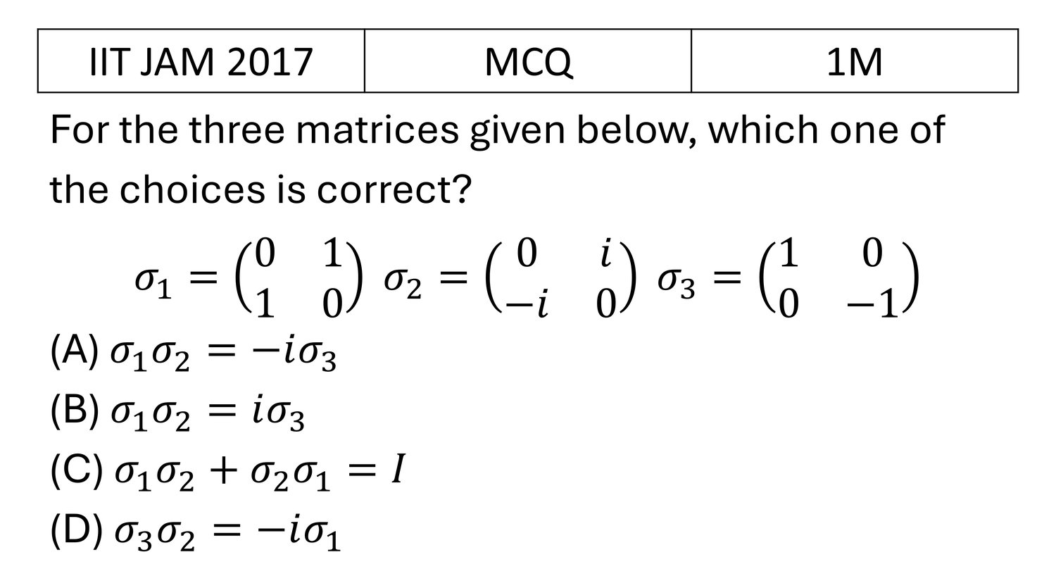 Question 4