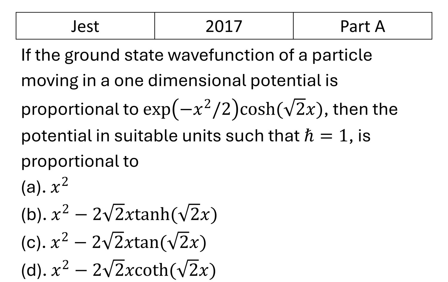 Question 22