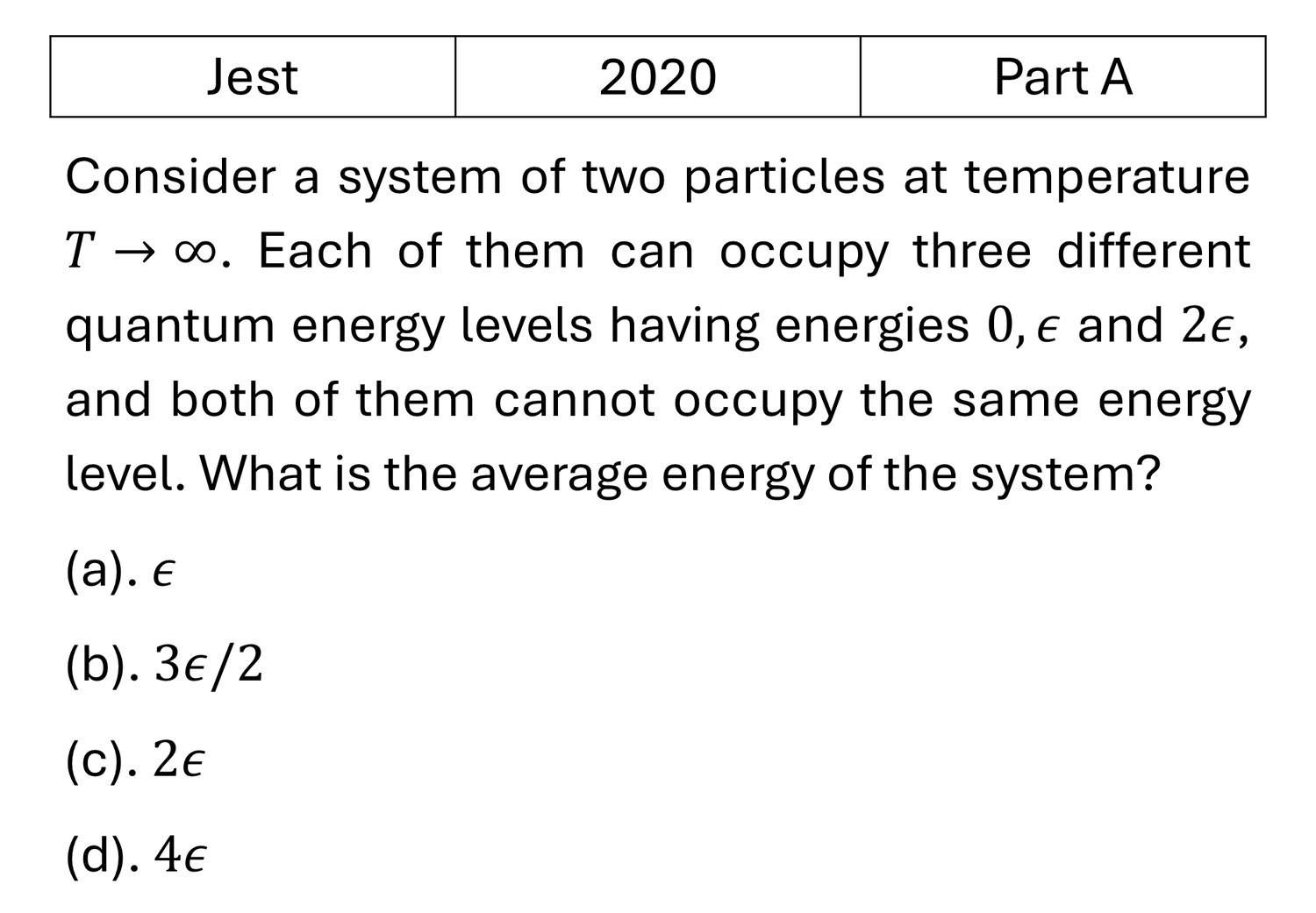 Question 18