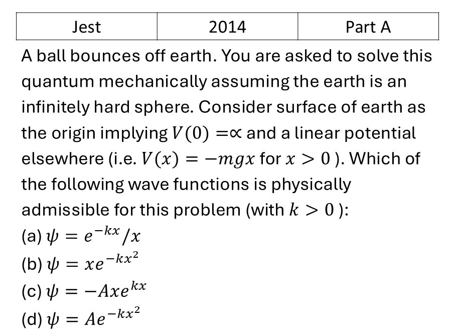 Question 1