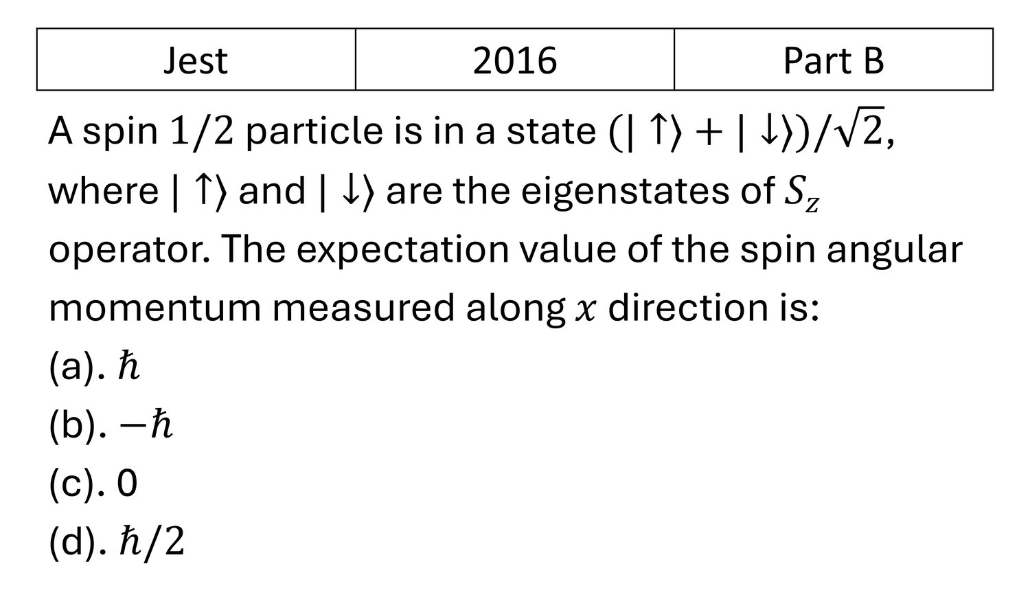 Question 12