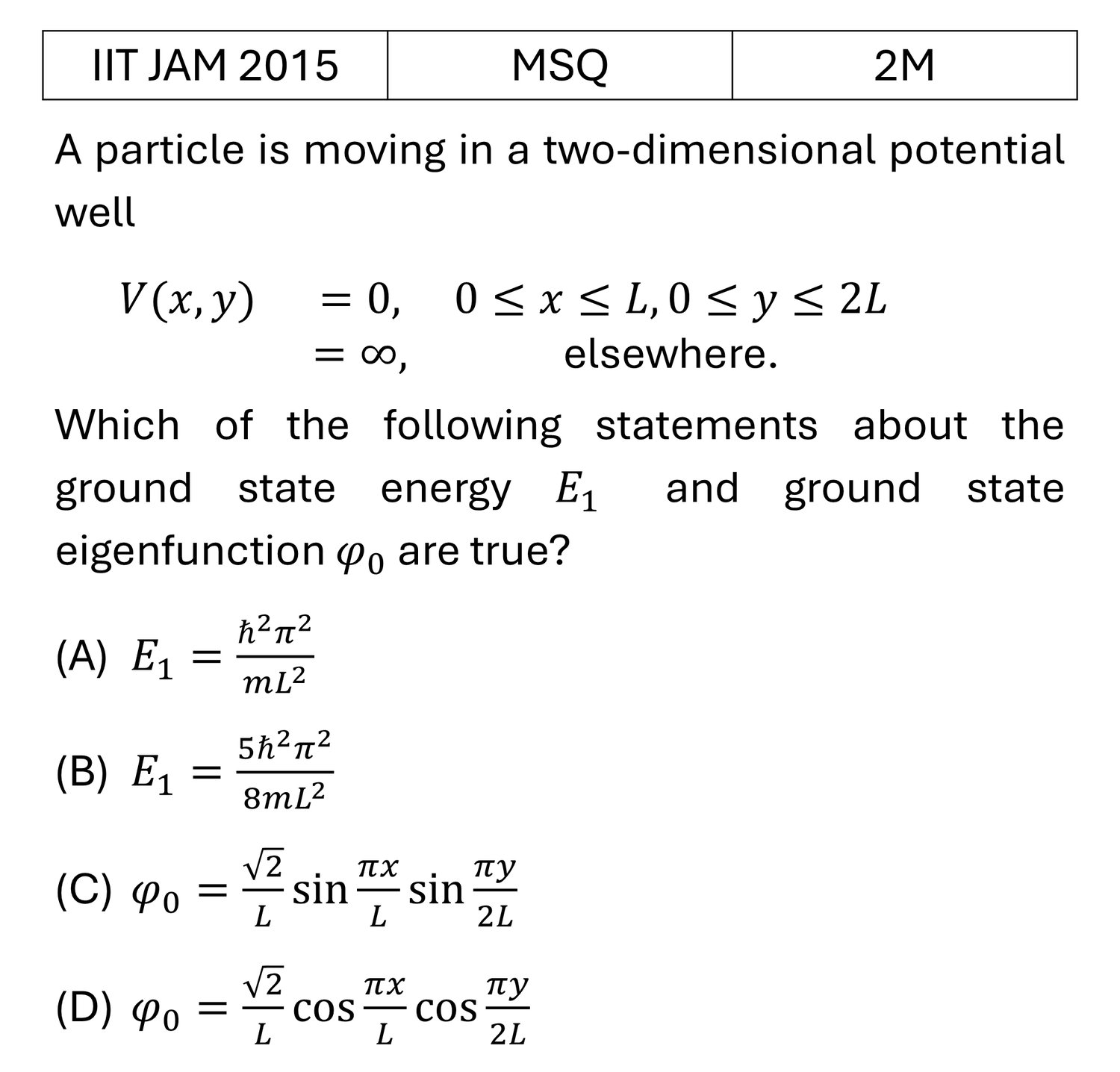 Question 2