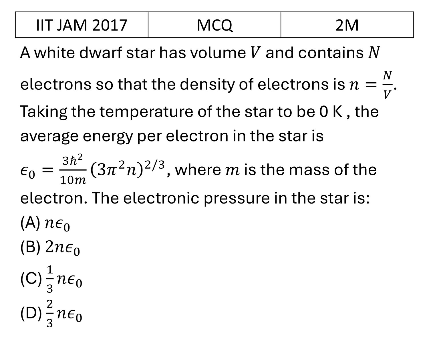 Question 1