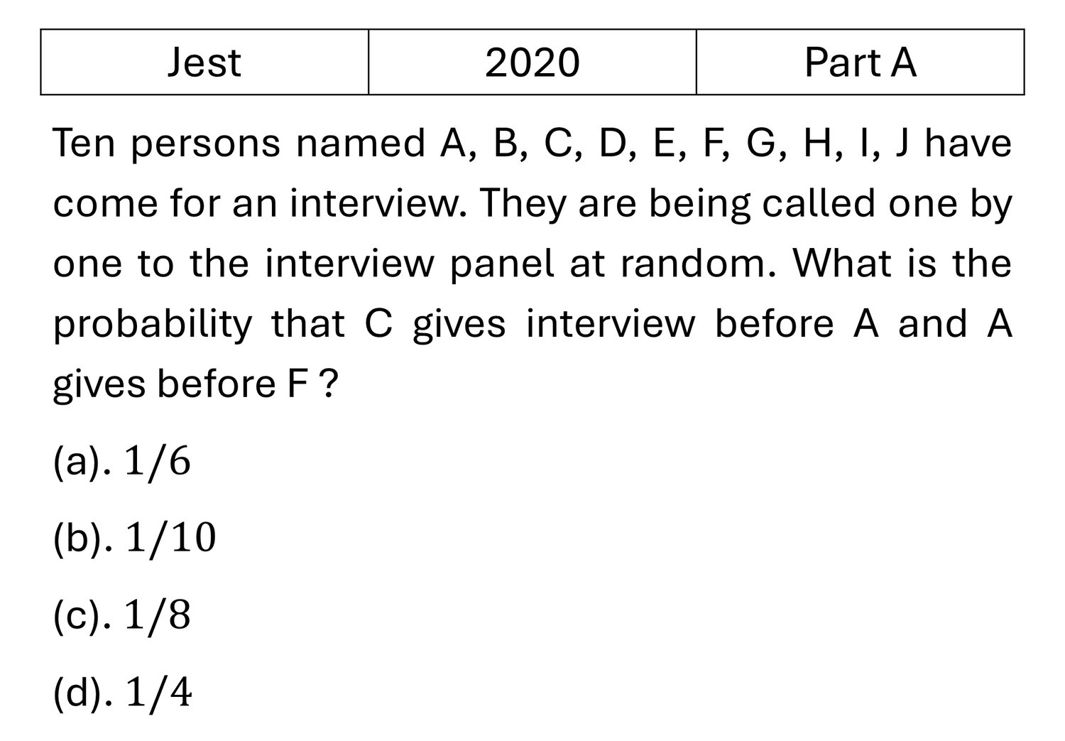 Question 12