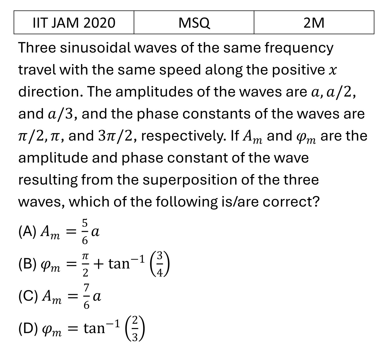 Question 6