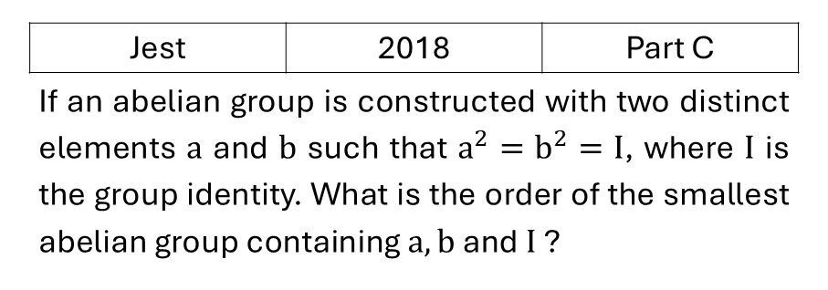 Question 1