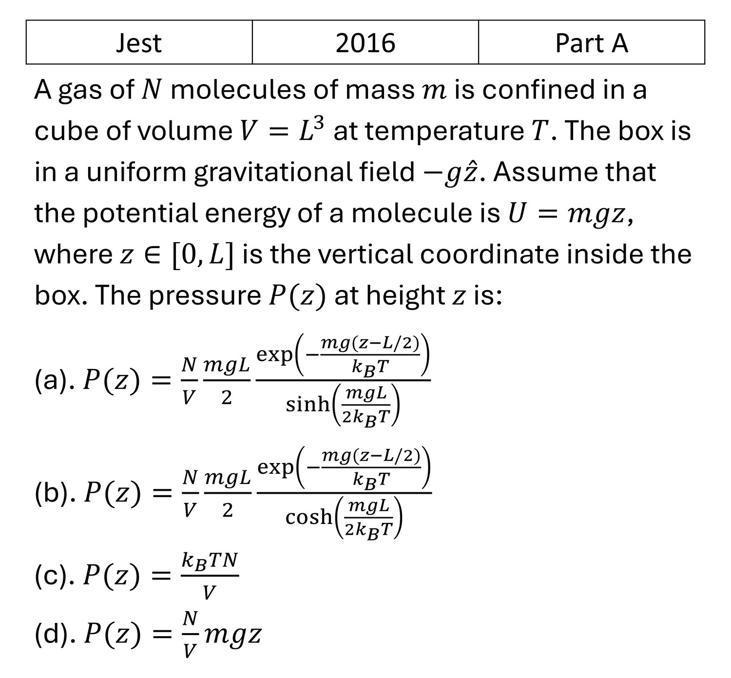 Question 7