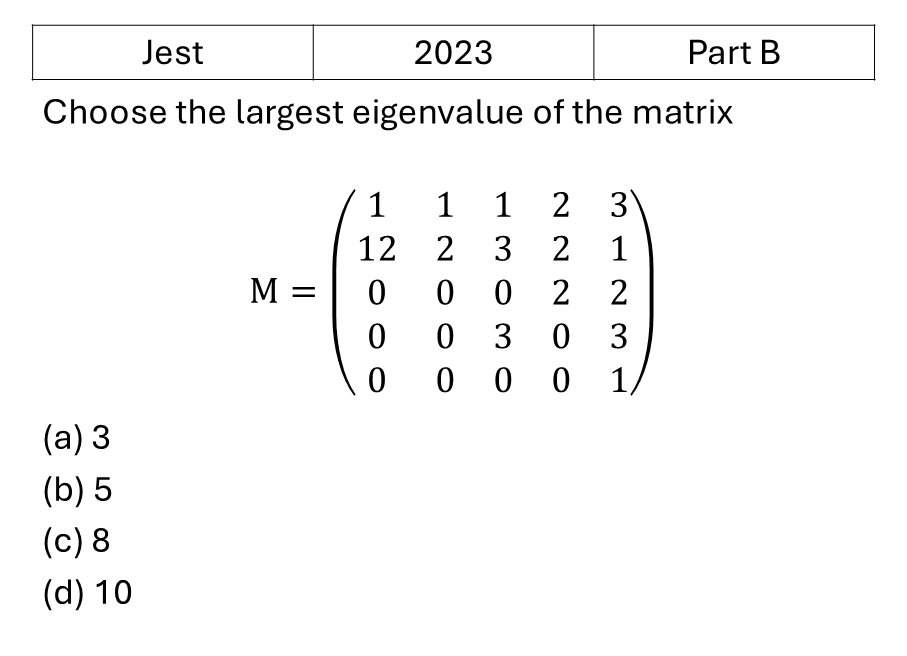 Question 12