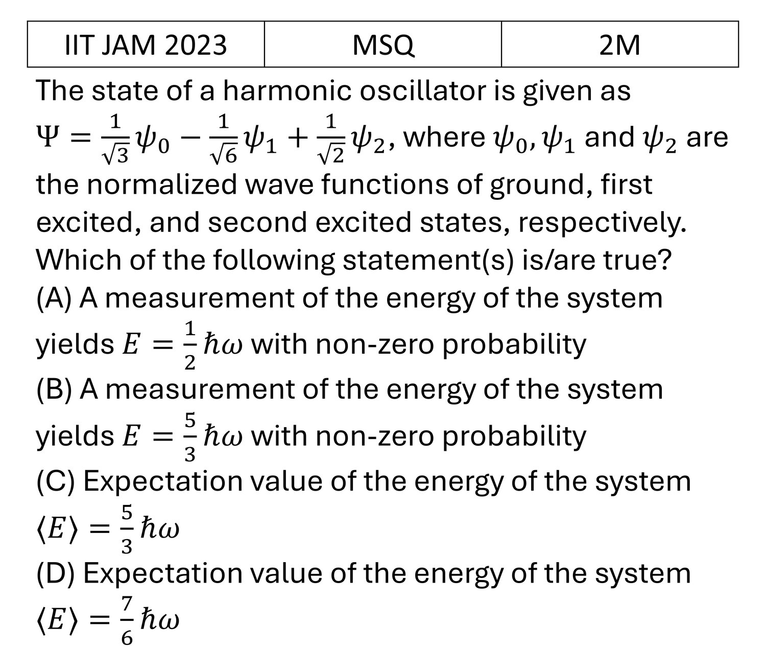 Question 6